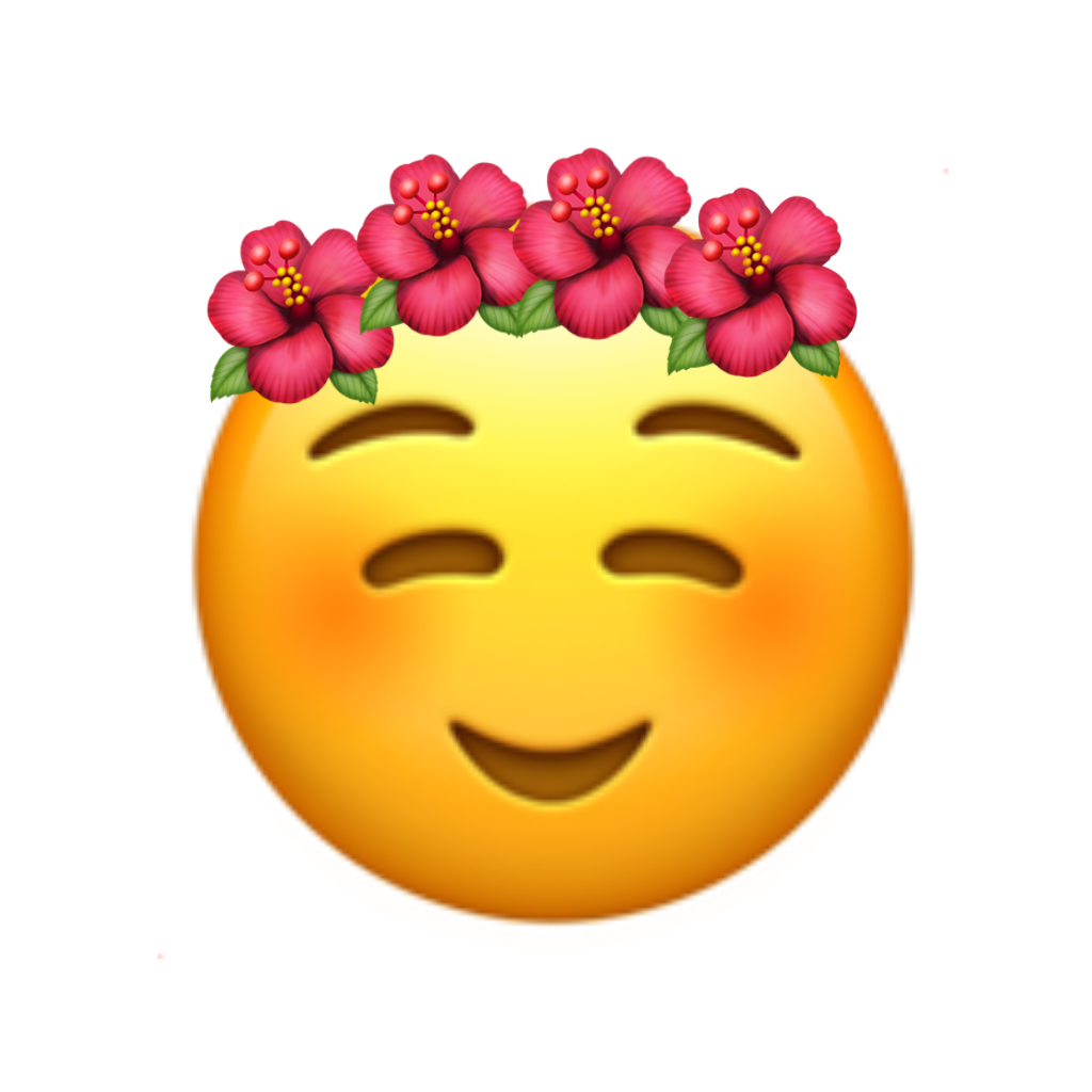 Flower emoji. Эмодзи цветочек. Весенние эмодзи.