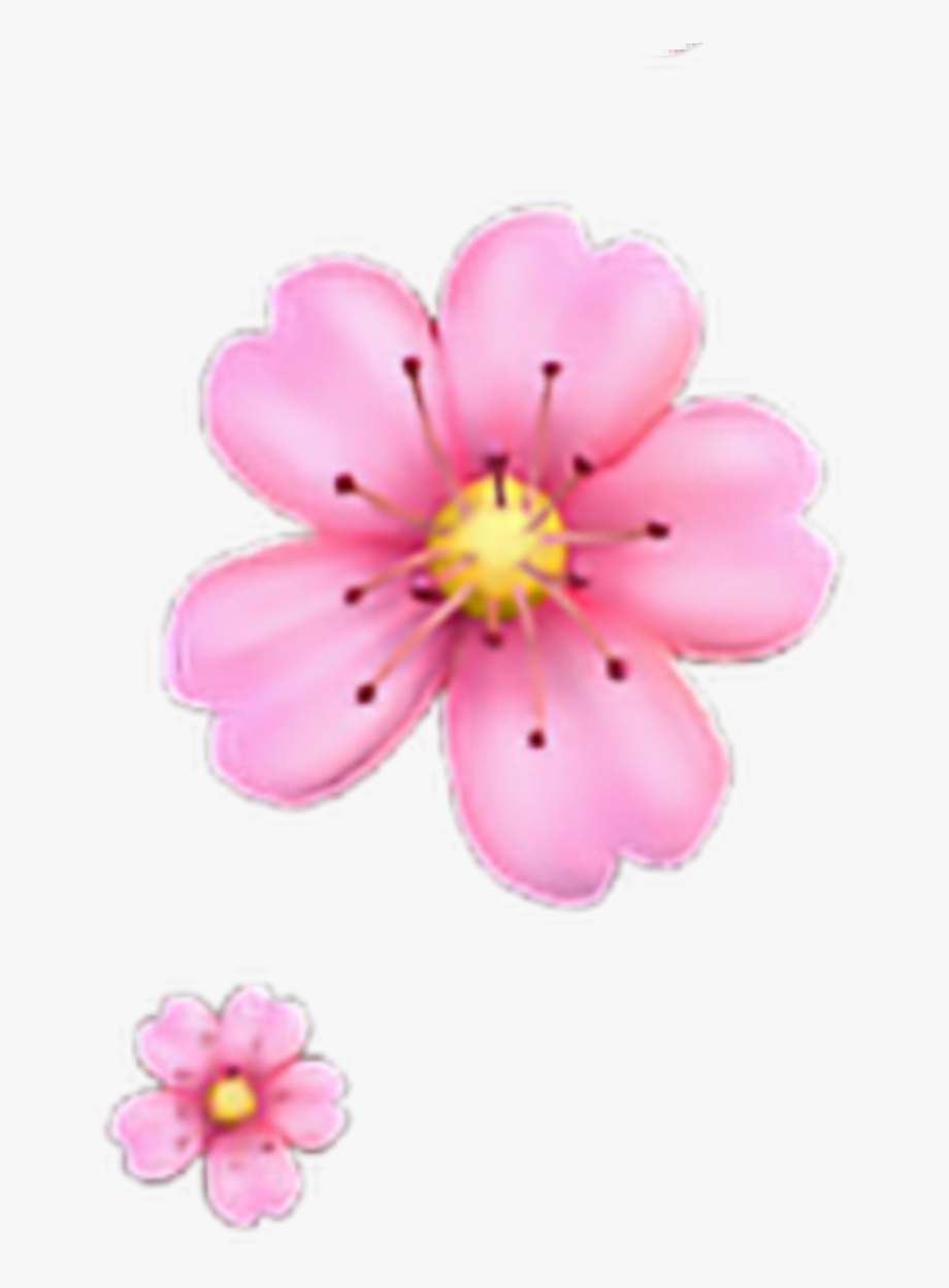 Смайлик цветов скопировать. Эмодзи Сакура. Цветок Сакуры эмодзи. Розовые цветы мультяшные. Цветочек розовый.
