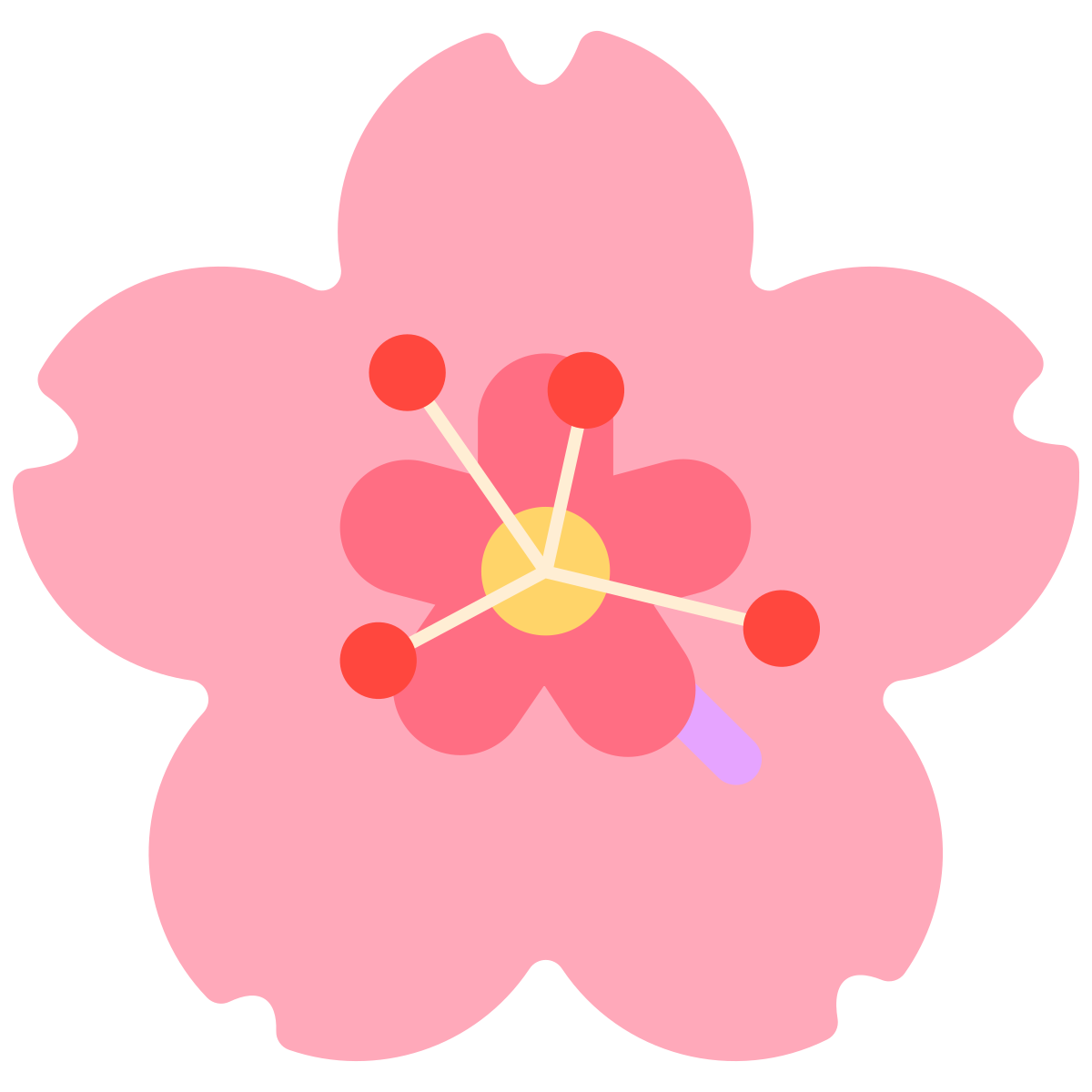 Flower emoji. Эмодзи Сакуры. Стикер цветочек. Стикеры цветы. Эмодзи цветок.