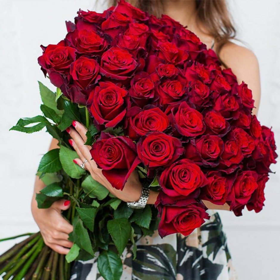 101 Эквадорская роза красная