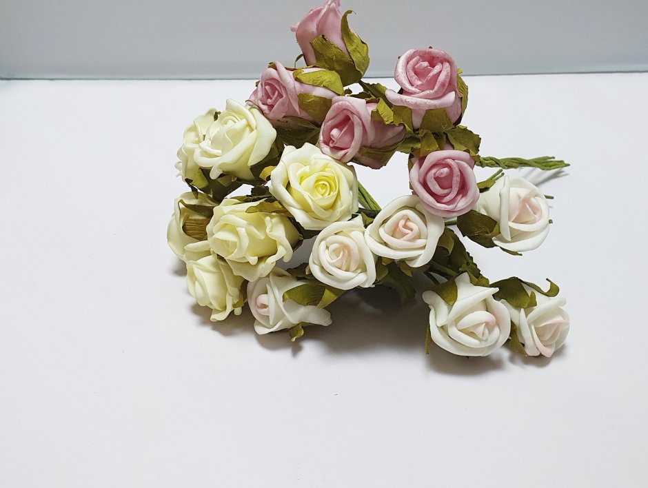 Букет невесты из Фоамирановых роз