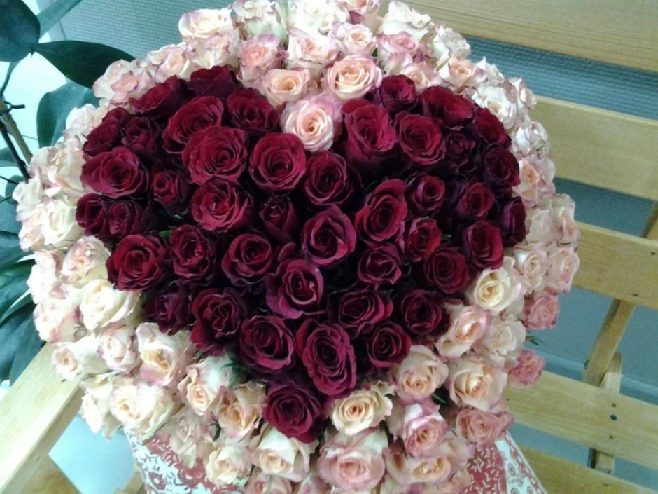 Букет роз самый красивый