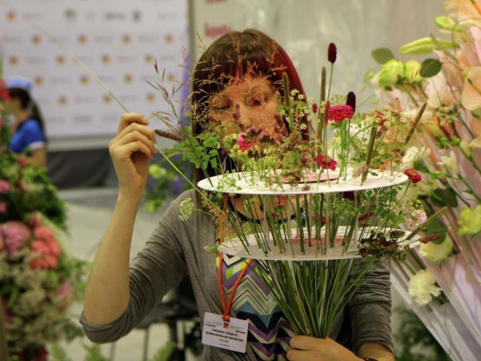 Выставка цветов Петровский Пассаж