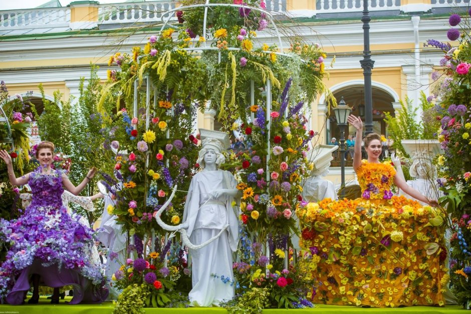 Фестиваль цветов в Санкт-Петербурге 2019