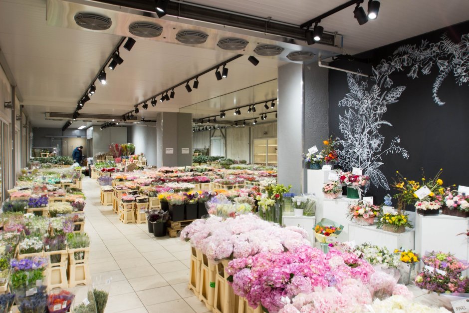 Необычный магазин цветов