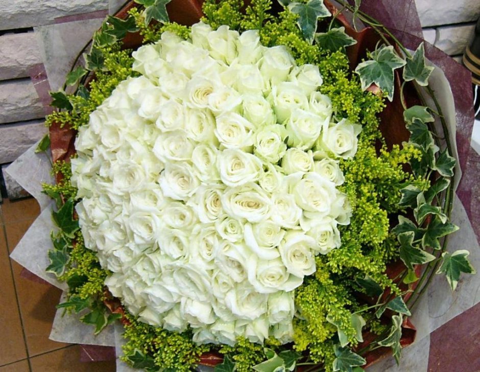 Белые розы букеты самые красивые