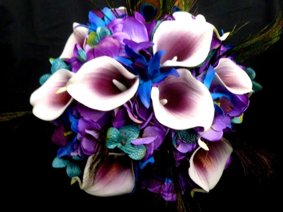 Идеи букетов с орхидеями