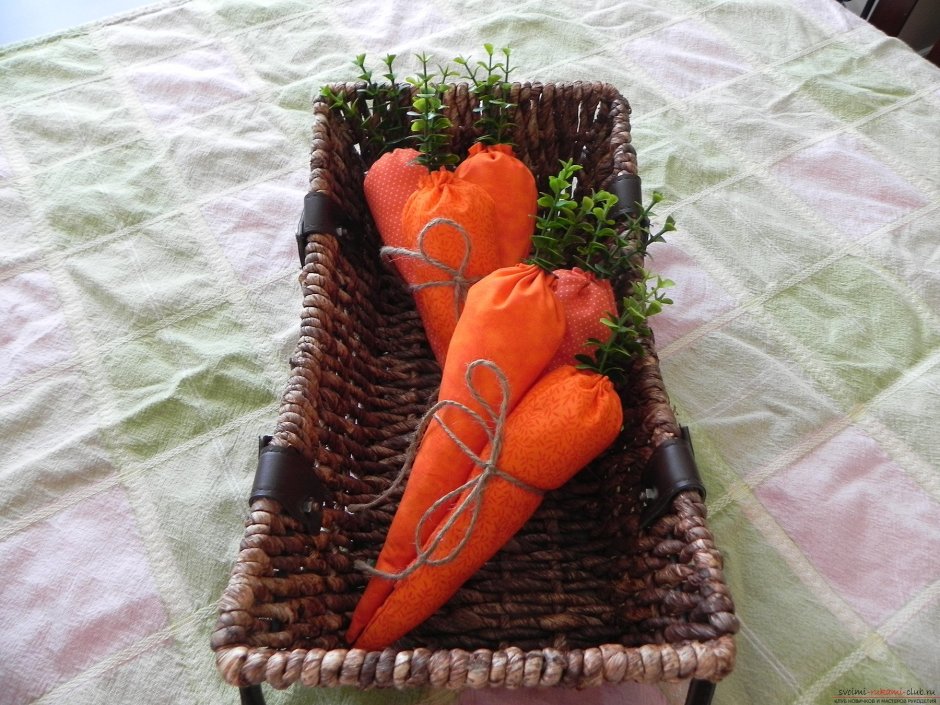 Сувениры из моркови