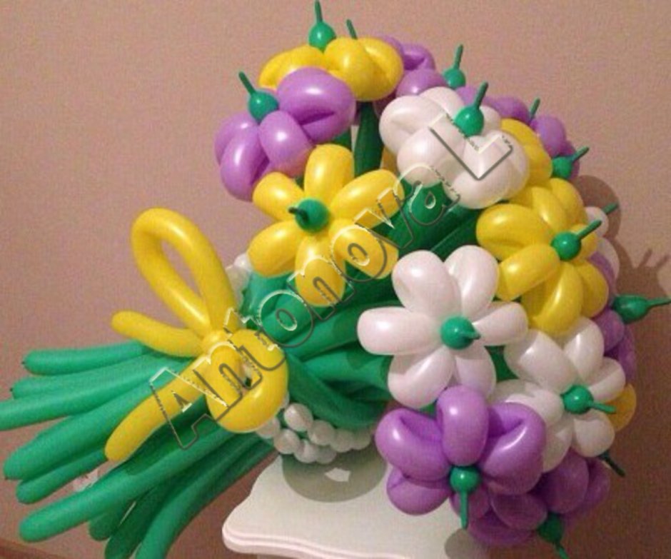 Букет из шаров на день рождения