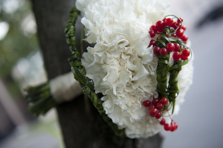 Диантус свадебный букет невесты