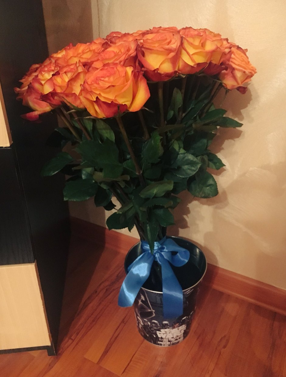Букет цветов в квартире