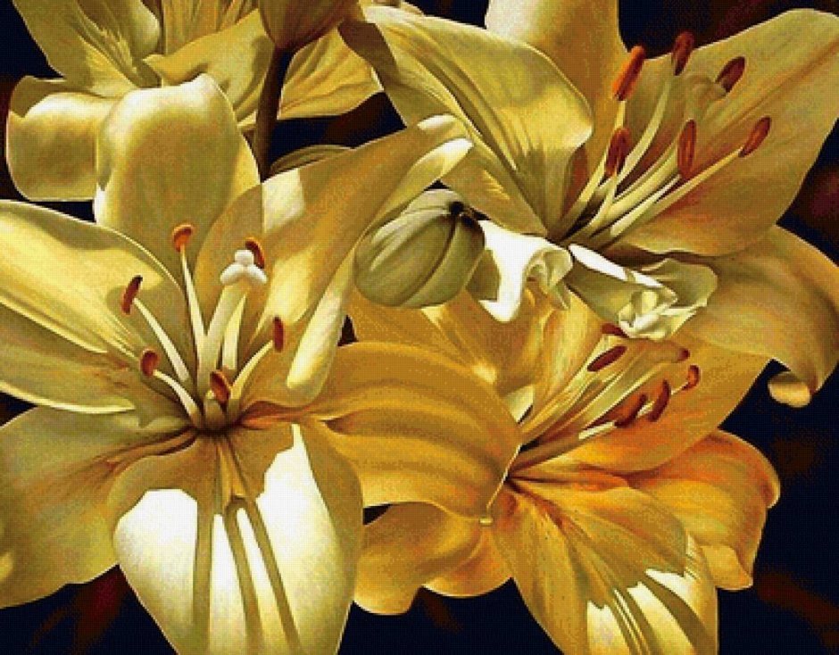Золотые лилии
