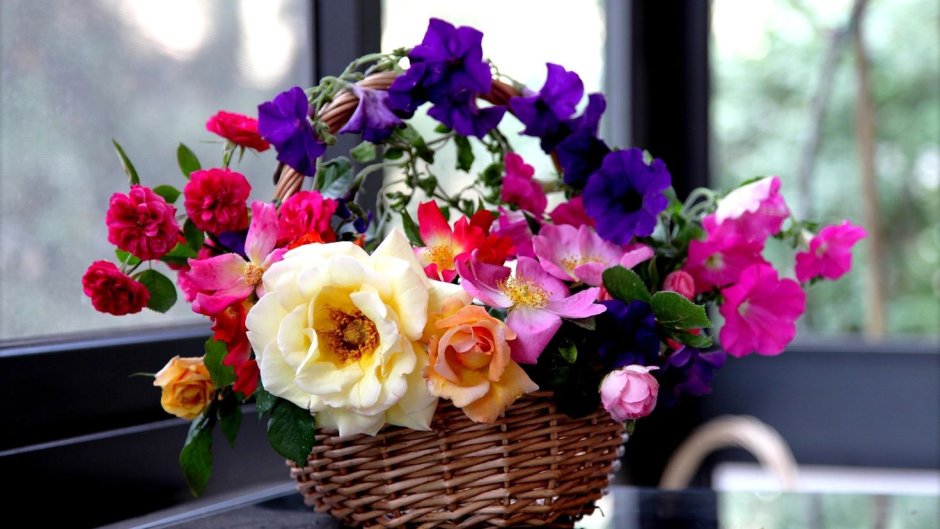 Букет цветов на рабочий стол