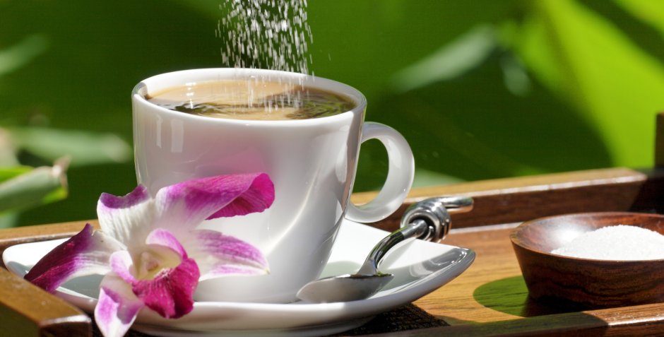 Кофе и орхидеи доброе утро
