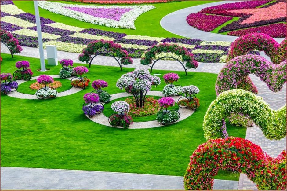 Парк цветов в Дубае 2020