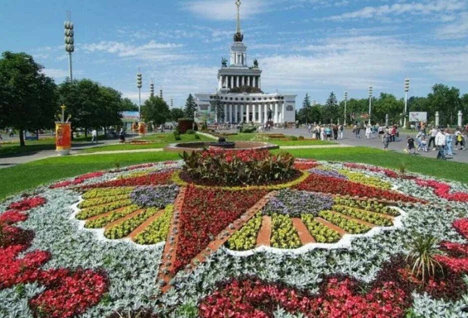 Парк Победы СПБ цветники
