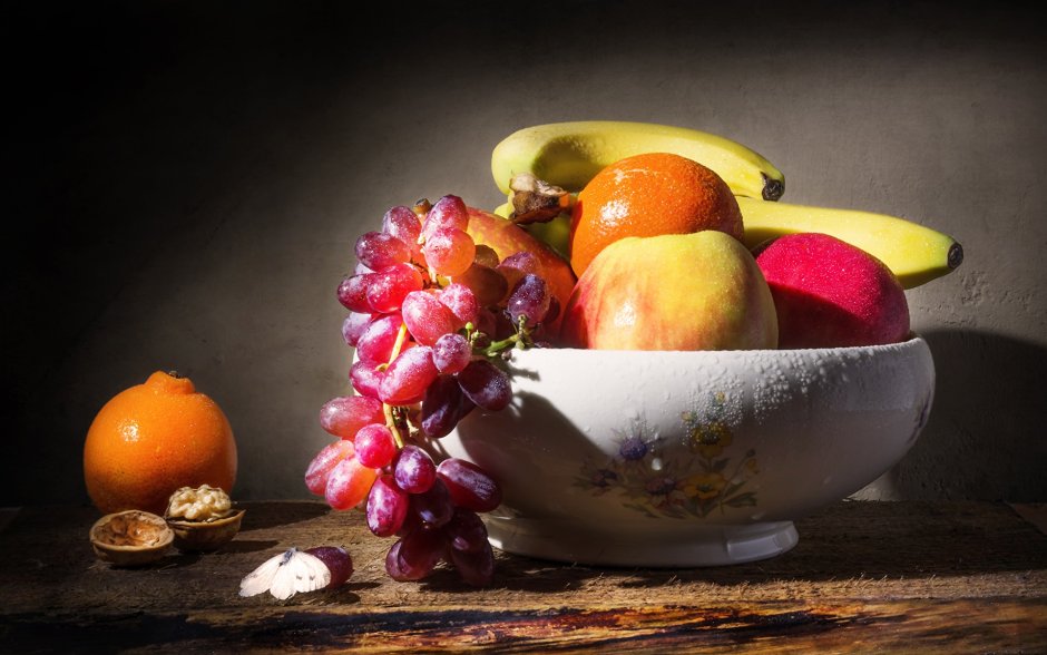 Картина фрукты на столе