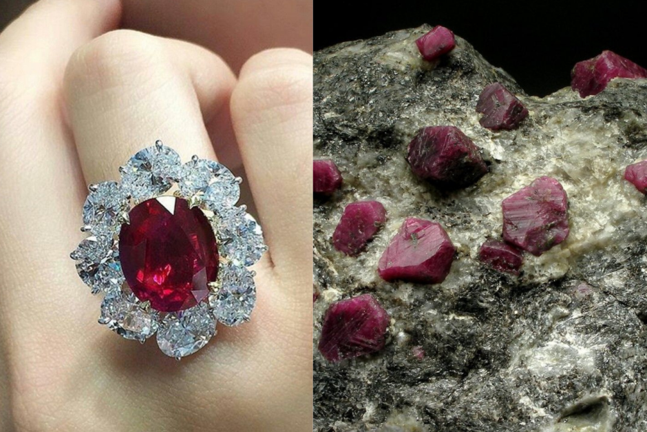 Рубин сапфир изумруд бриллиант