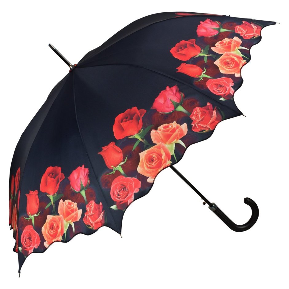 Зонтик с розами
