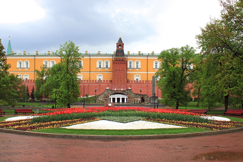 Кремлёвский Александровский сад Бове
