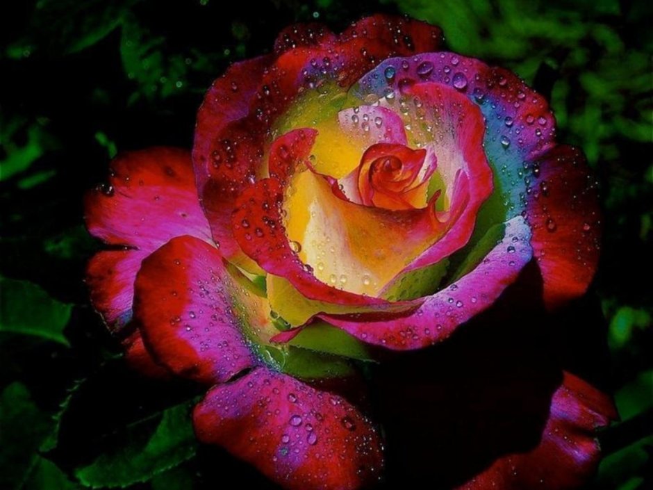 Роза чайно-гибридная (Rosa Papageno