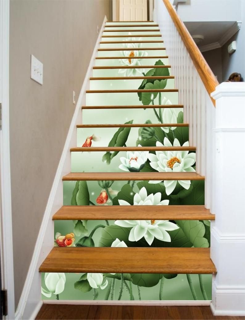Декоративная приставная лестница