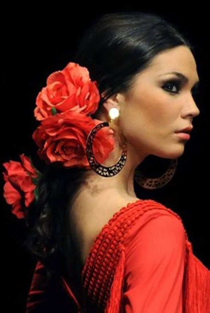 Испанский макияж фламенко