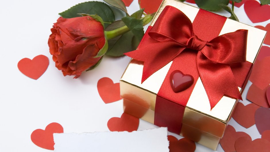 День Святого Валентина конфеты сердечки