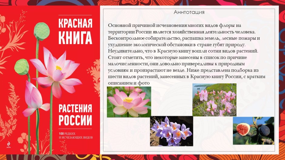 Растения красной книги России