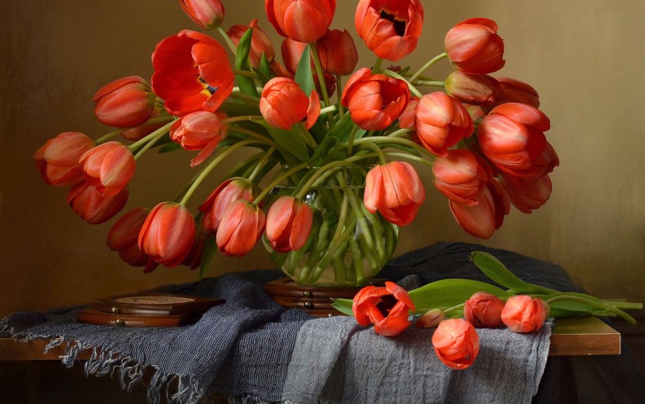 Тюльпаны Анны Поповой живопись