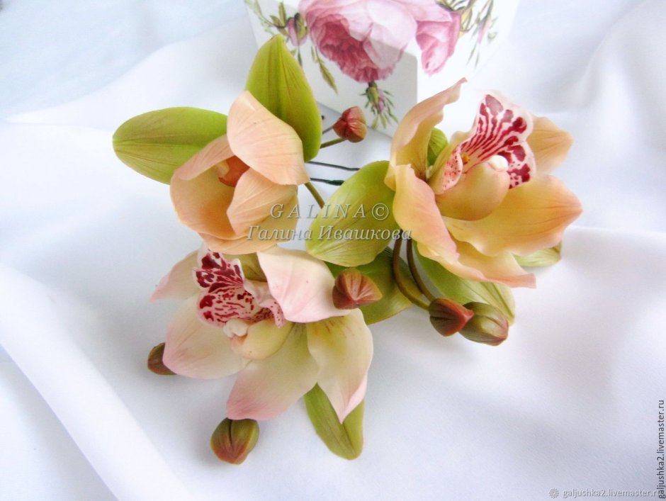 Комплект из орхидеи