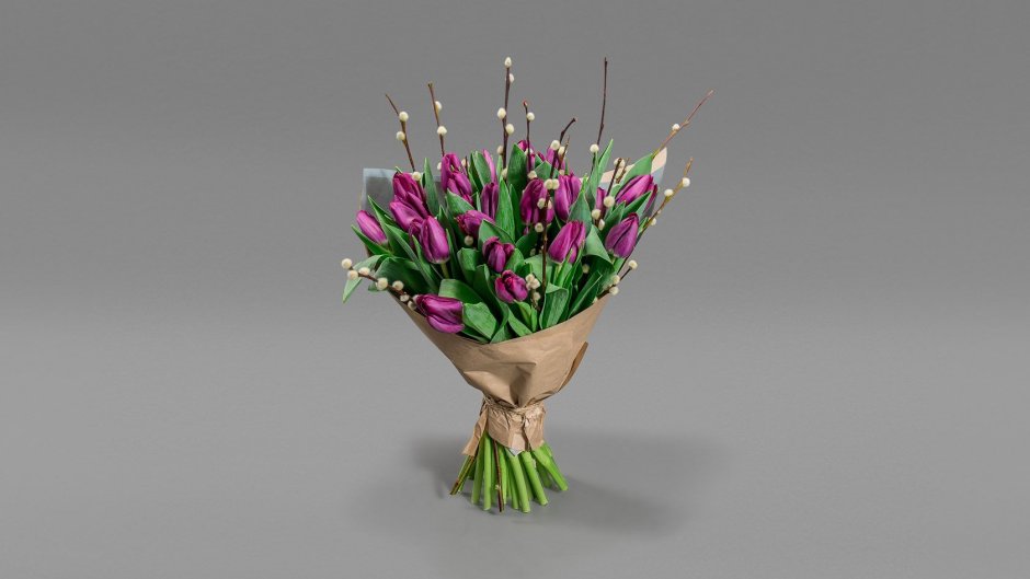 Мелкие искусственные цветы для декорирования