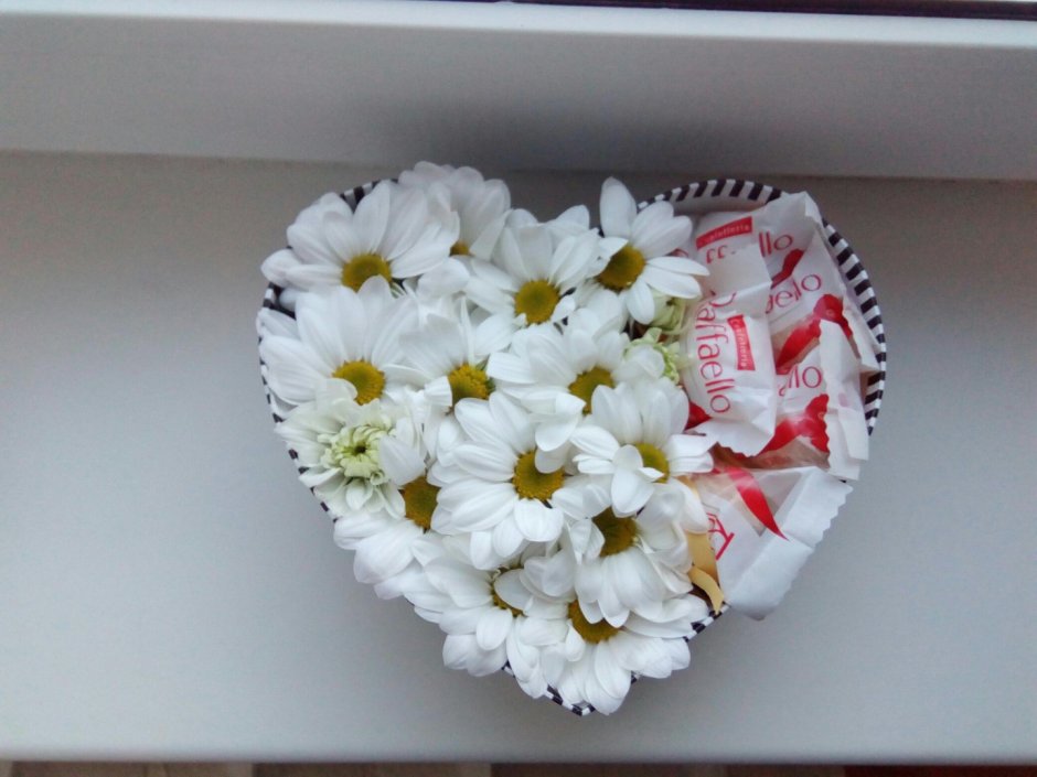 Рафаэлло конфеты цветок