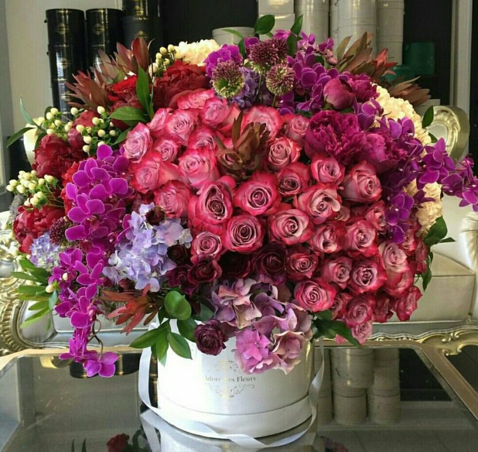 Самые красивые букеты цветов в мире