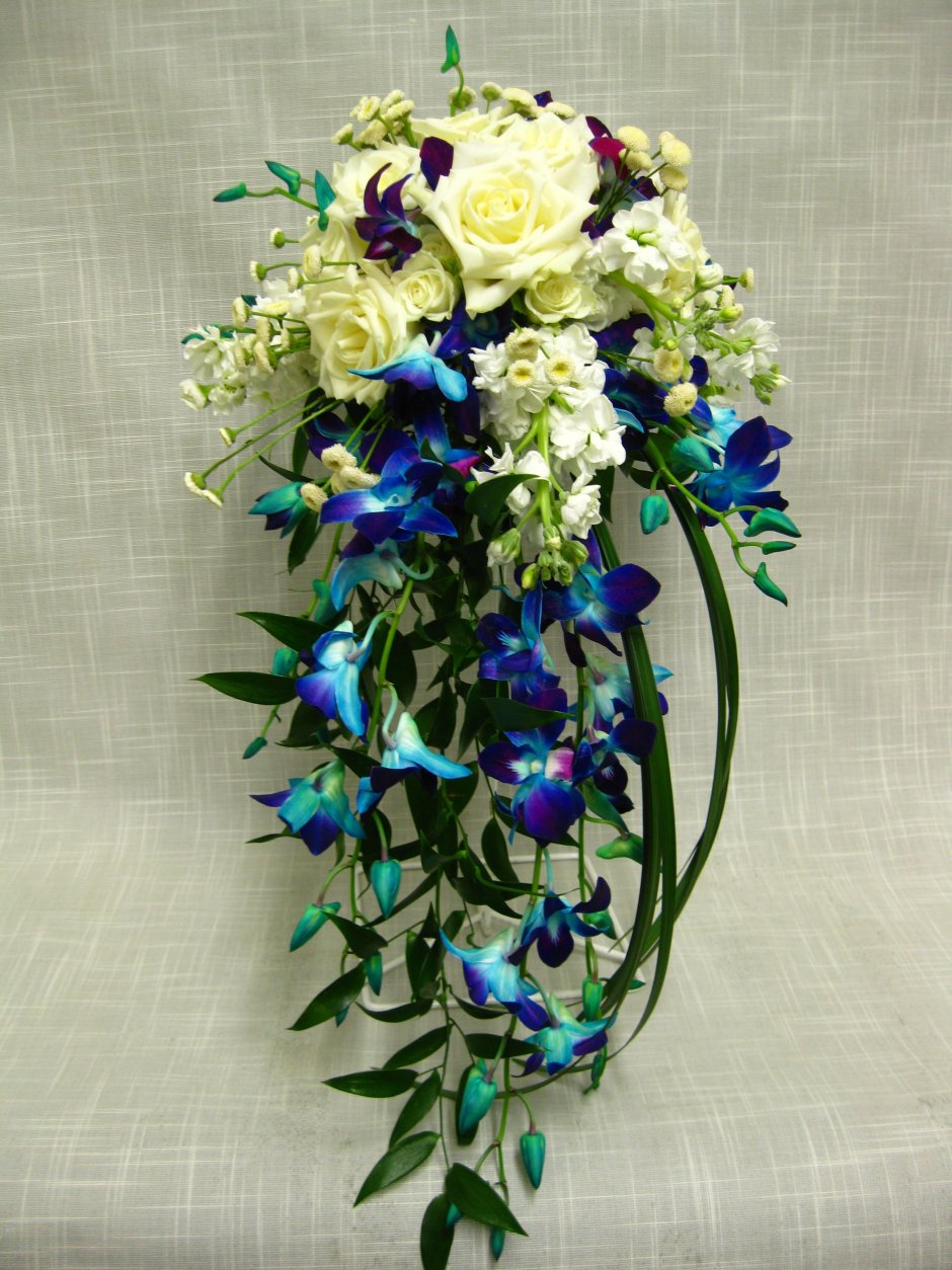 Дендробиум синий букет невесты