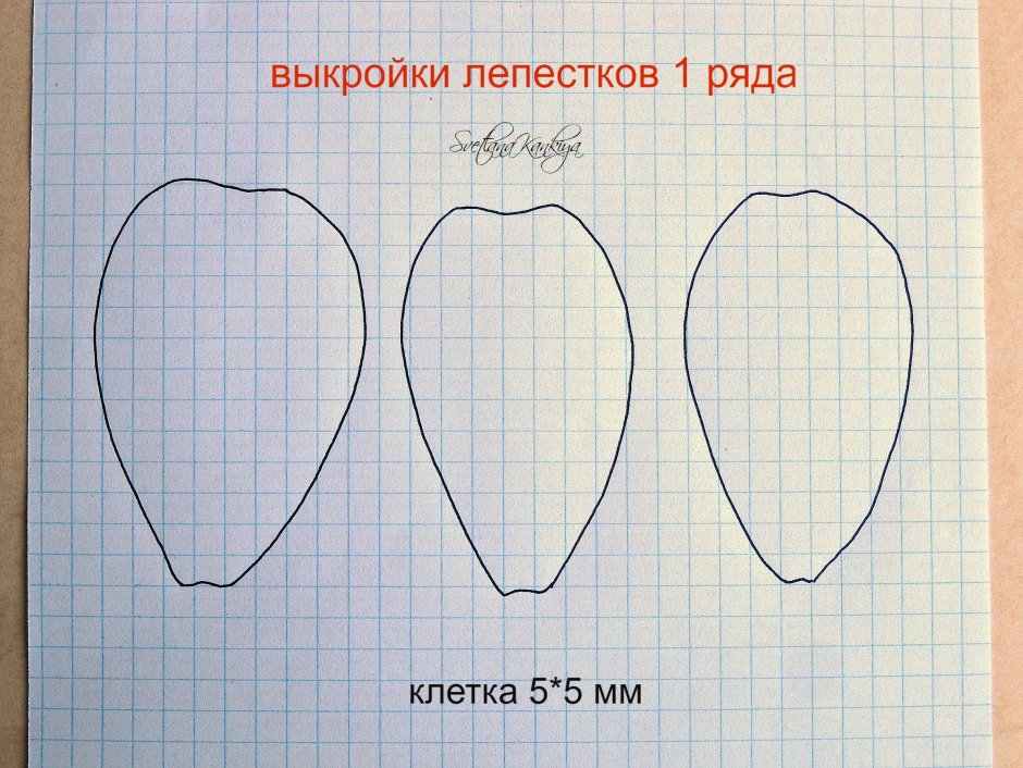 Роза из фоамирана выкройка лепестков