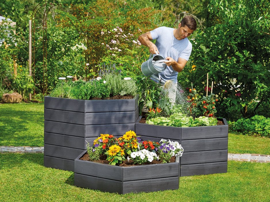 Высокая грядка Graf Ergo raised Bed 645100, 6 панелей