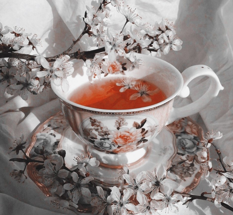 Цветочный чай Эстетика