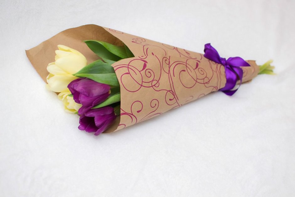 Поделки из бумаги для упаковки цветов