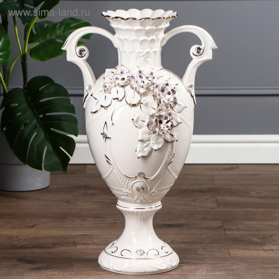Керамические напольные вазы