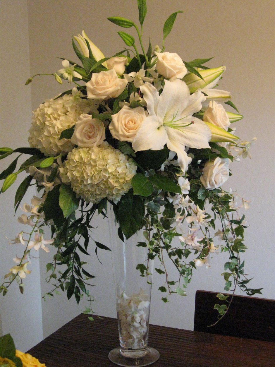 Стойки для цветов на свадьбу