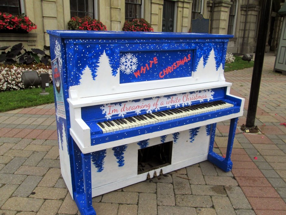 Разрисованное пианино