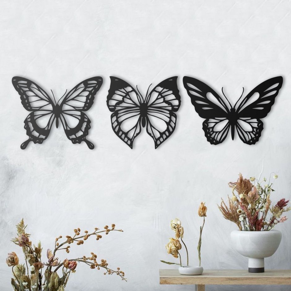Бабочки своими руками для сада