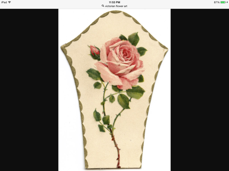 Greeting Card Vintage Roses