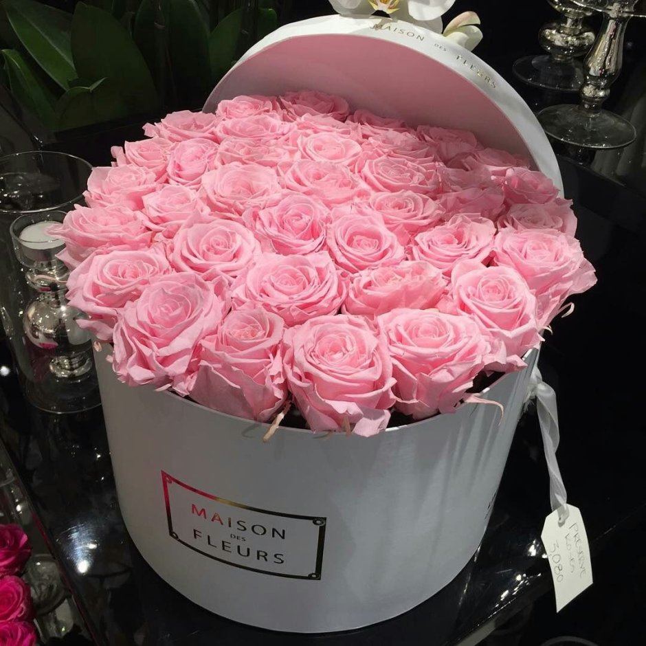Букет розовых роз Эстетика