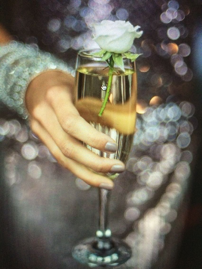 Брызги шампанского цветок