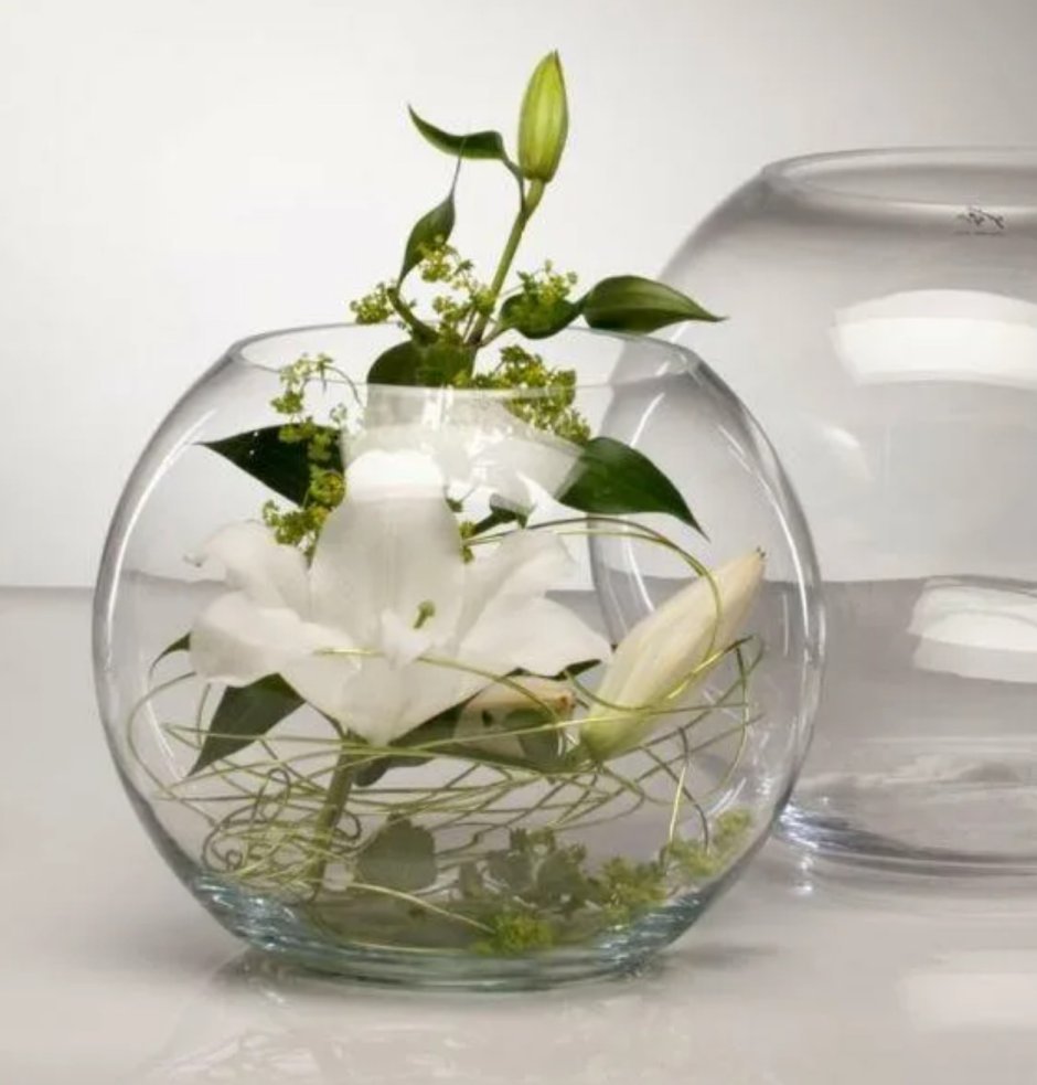 Круглые вазы