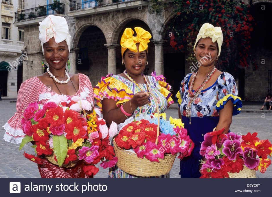 Национальный костюм кубинцев