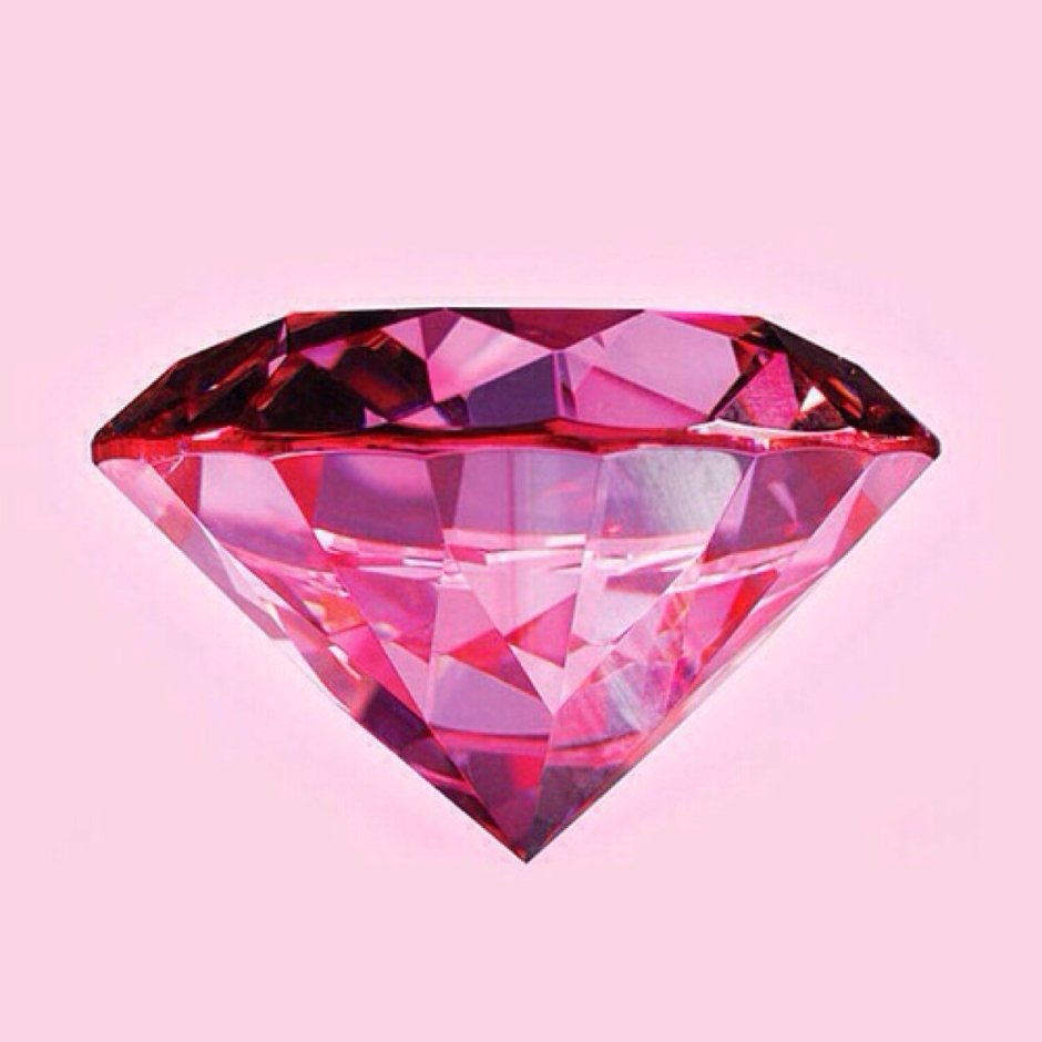 Розовый диамонд бриллианты