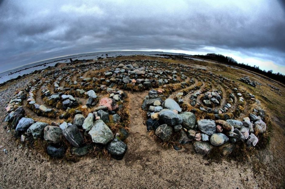 Каменные лабиринты Соловецких островов